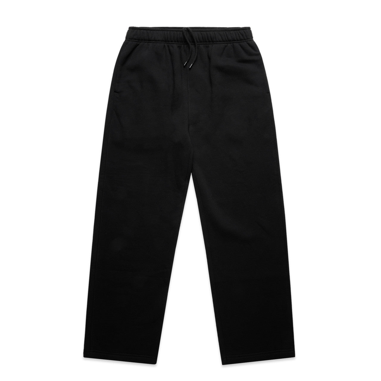 5942 relax cuffless trackpants black