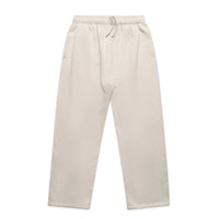 5942 relax cuffless trackpants bone