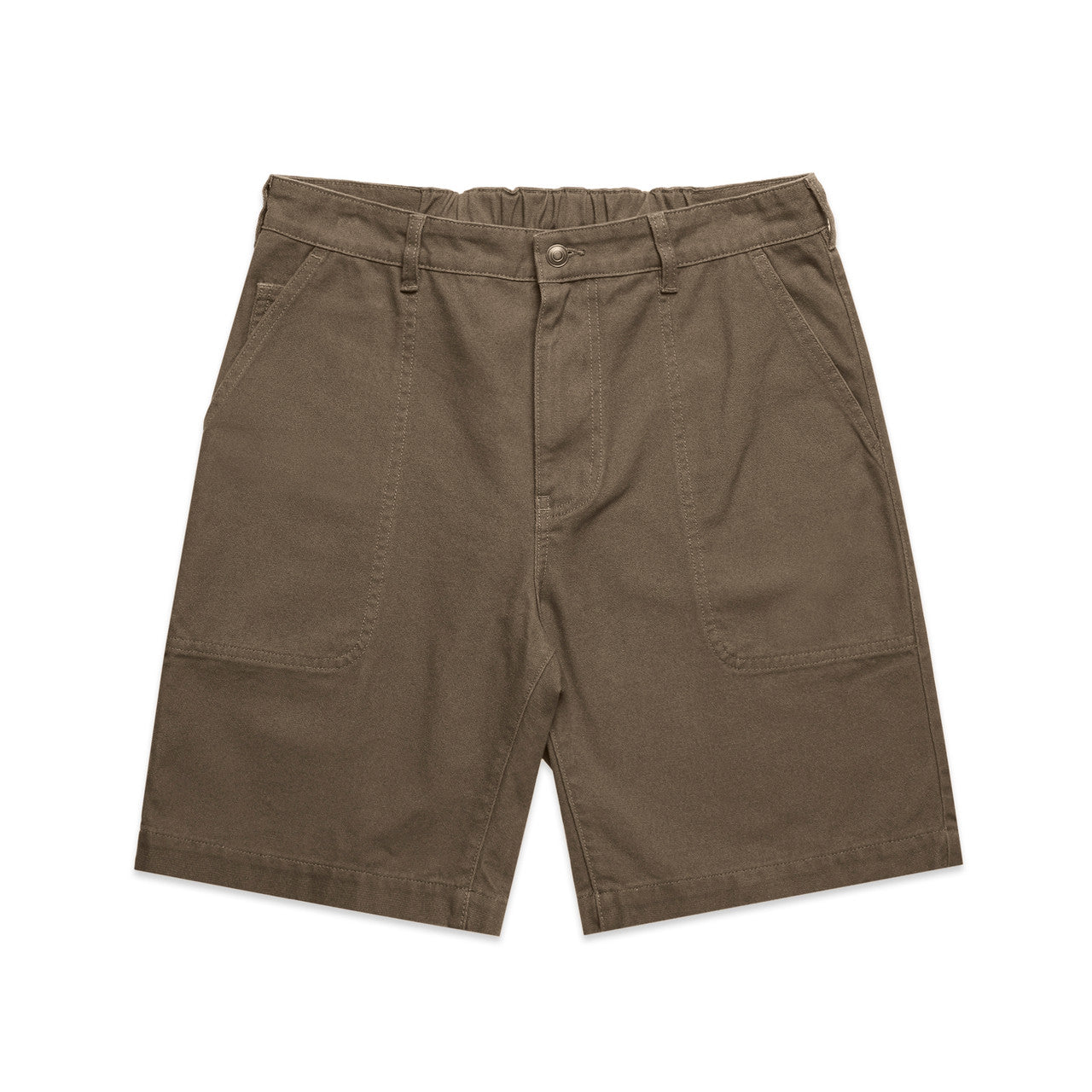 5983 canvas shorts walnut