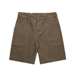 5983 canvas shorts walnut