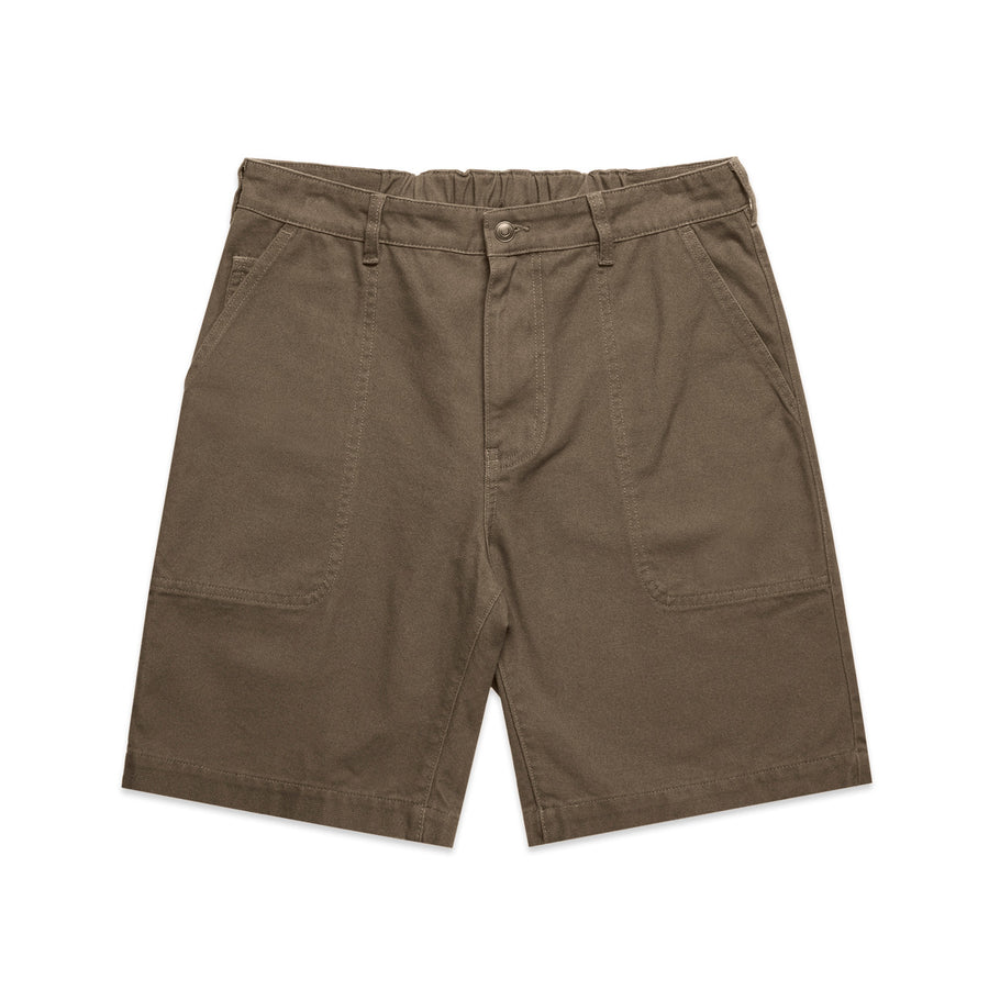 5983 canvas shorts walnut