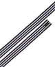 JB's CHANGEABLE YARN DYED CROSS BACK APRON STRAP BLACK/WHITE