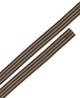 JB's CHANGEABLE YARN DYED CROSS BACK APRON STRAP BLACK/WHITE