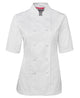 JB's LADIES S/S CHEF'S JACKET BLACK