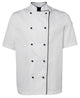 JB's S/S CHEFS JACKET BLACK - 2XS