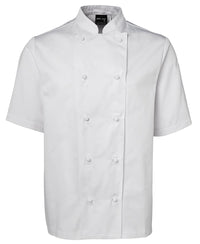 JB's S/S CHEFS JACKET BLACK - 2XS