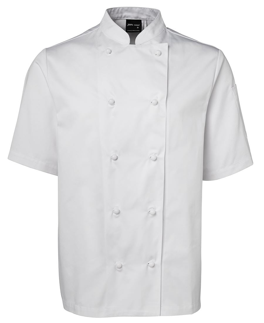 JB's S/S CHEFS JACKET BLACK - 2XS