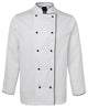 JB's L/S CHEFS JACKET BLACK-2XS