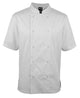 JB's S/S SNAP BUTTON CHEFS JACKET BLACK-3XS