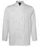 JB's L/S CHEFS JACKET BLACK-2XS