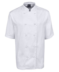 JB's S/S VENTED CHEF'S JACKET BLACK - 2XS