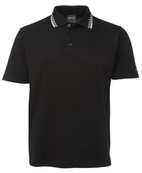 JB's CHEF POLO BLACK/WHITE -S