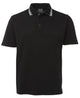 JB's CHEF POLO BLACK/WHITE -S