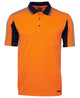 JB's HV 4602.1 S/S ARM TAPE POLO LIME/NAVY-2XS