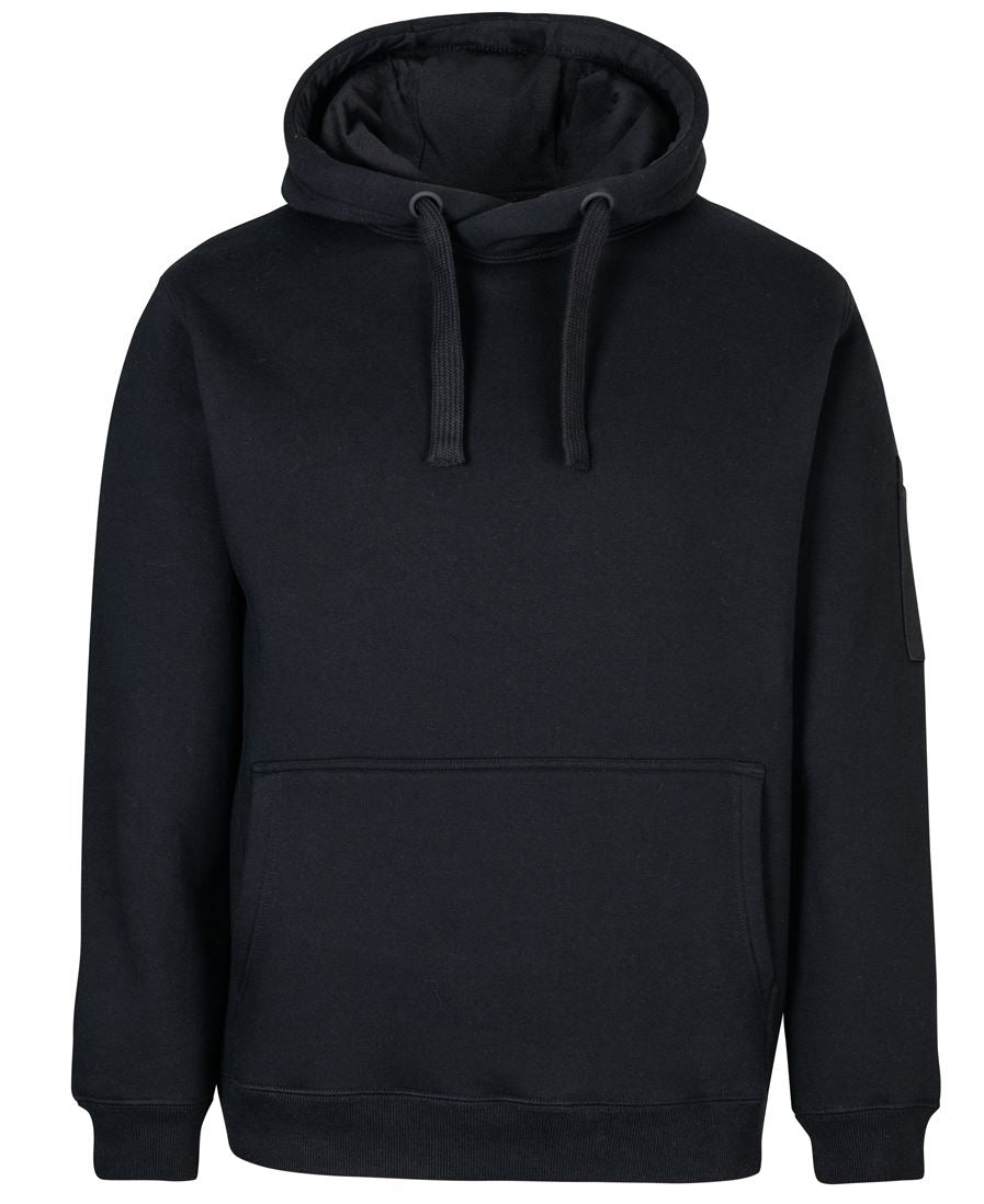 JB's 350 TRADE HOODIE CHARCOAL MARLE/BLACK - 2XS