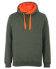 JB's 350 TRADE HOODIE CHARCOAL MARLE/BLACK - 2XS