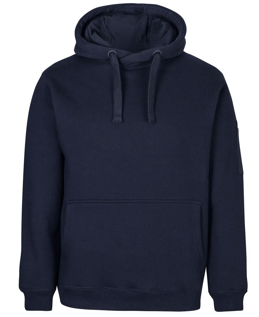 JB's 350 TRADE HOODIE CHARCOAL MARLE/BLACK - 2XS