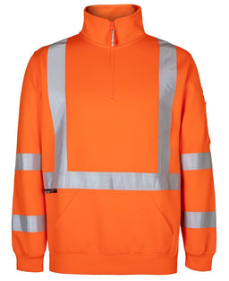 JB's NSW/QLD RAIL (D+N) X-BACK 1/2 ZIP FLEECE ORANGE - S