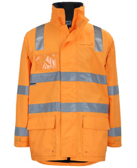 JB's AUST. RAIL D+N ZIP OFF SLEEVE L/LINE JACKET ORANGE-2XS
