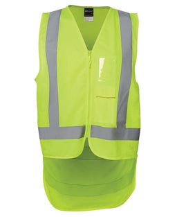 JB's HV ZIP DROP TAIL H PATTERN (D+N) VEST LIME -2XS