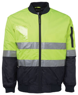 JB's HV (D+N) FLYING JACKET LIME/NAVY
