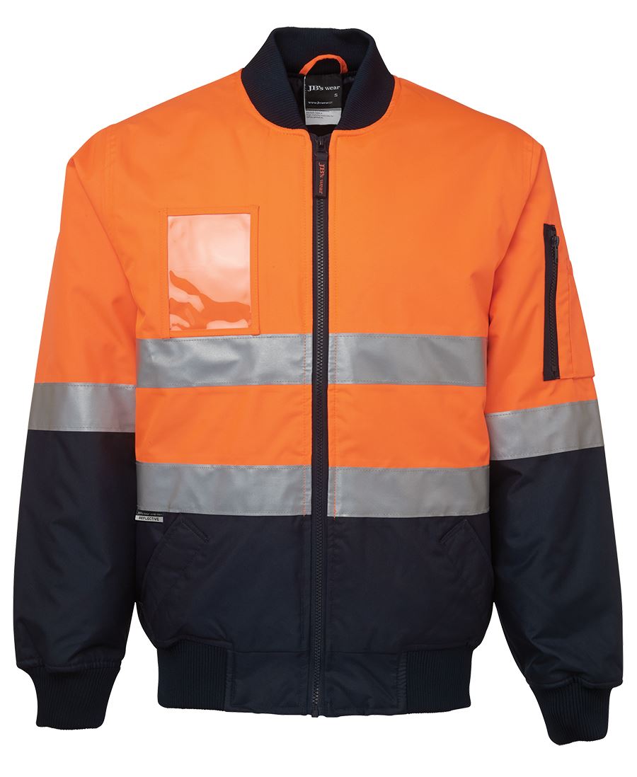 JB's HV (D+N) FLYING JACKET LIME/NAVY