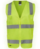 JB's HV (D+N) ZIP SAFETY VEST LIME