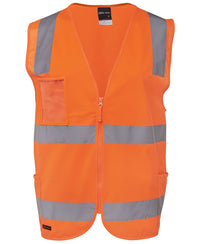 JB's HV (D+N) ZIP SAFETY VEST LIME