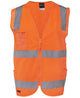 JB's HV (D+N) ZIP SAFETY VEST LIME