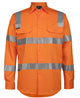 JB's HV (D+N) L/S 150G VIC RAIL W/SHIRT ORANGE -XS