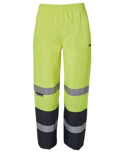 JB's HV (D+N) PREMIUM RAIN PANT LIME/NAVY - XS