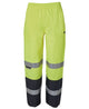 JB's HV (D+N) PREMIUM RAIN PANT LIME/NAVY - XS