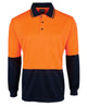 JB's HV 4602.1 L/S JACQUARD POLO LIME/BLACK - XS