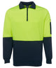 JB's HV 1/2 ZIP FLEECY LIME/BLACK -2XS