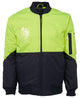 JB's HI VIS FLYING JACKET LIME/NAVY - 2XS