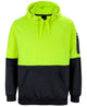 JB's HV PULL OVER HOODIE LIME/BLACK - XS