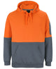 JB's HV PULL OVER HOODIE LIME/BLACK - XS