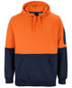 JB's HV PULL OVER HOODIE LIME/BLACK - XS