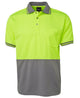 JB's HV S/S TRAD POLO LIME/BLACK-S