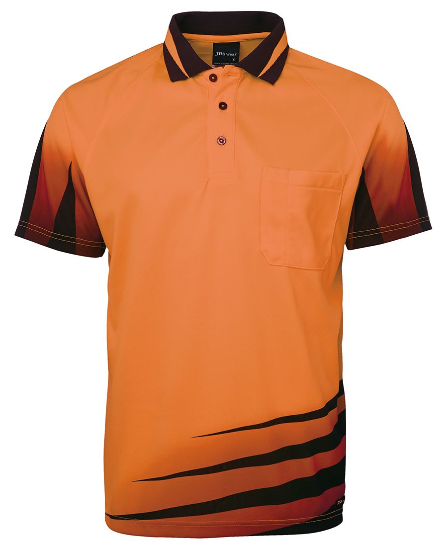 JB's HV 4602.1 RIPPA SUB POLO LIME/BLACK - XS