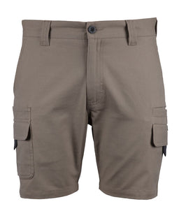 JB's MULTI POCKET STRETCH CANVAS SHORT TAUPE