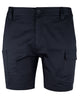 JB's MULTI POCKET STRETCH TWILL SHORT BLACK