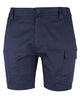 JB's MULTI POCKET STRETCH TWILL SHORT BLACK