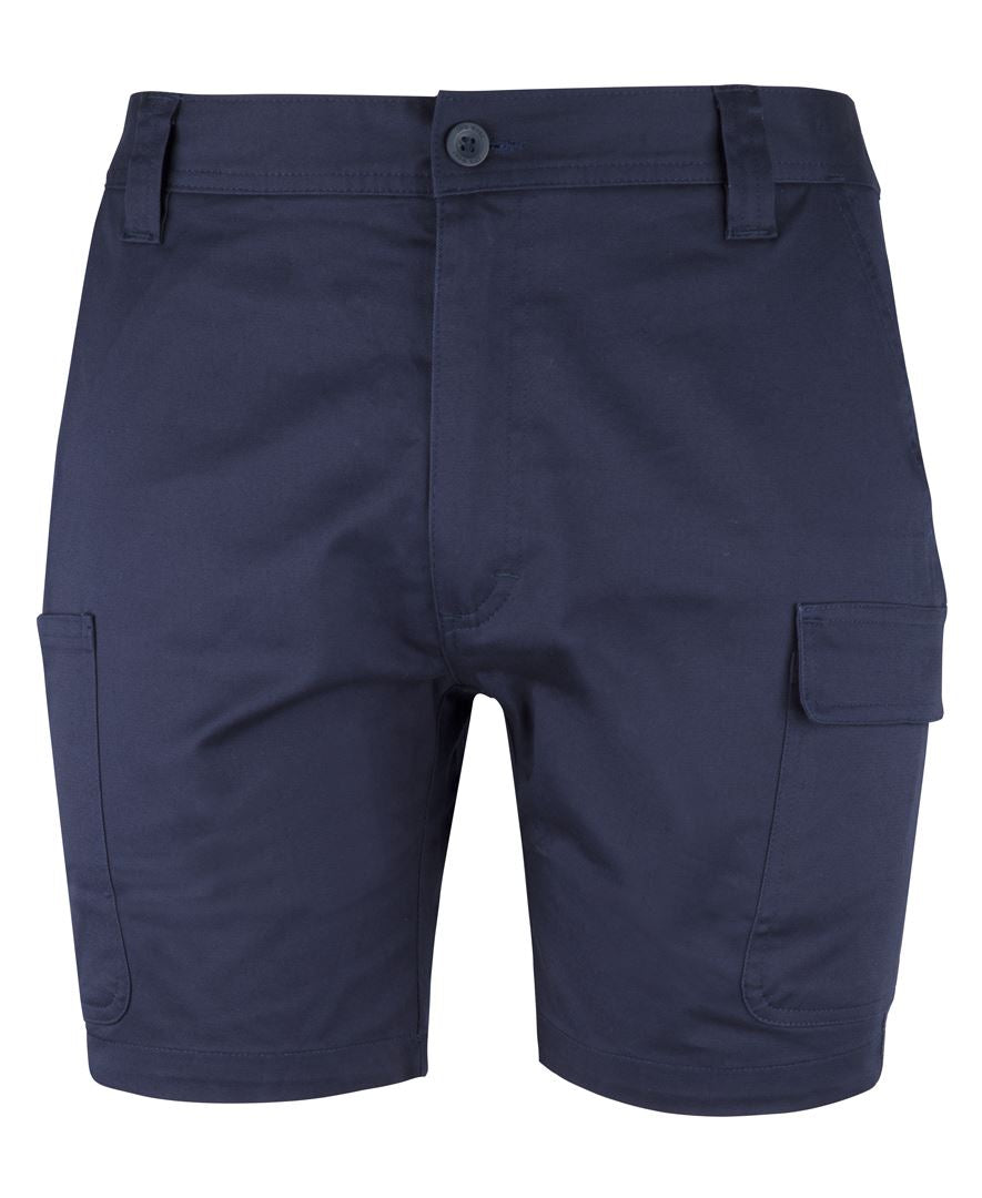 JB's MULTI POCKET STRETCH TWILL SHORT BLACK
