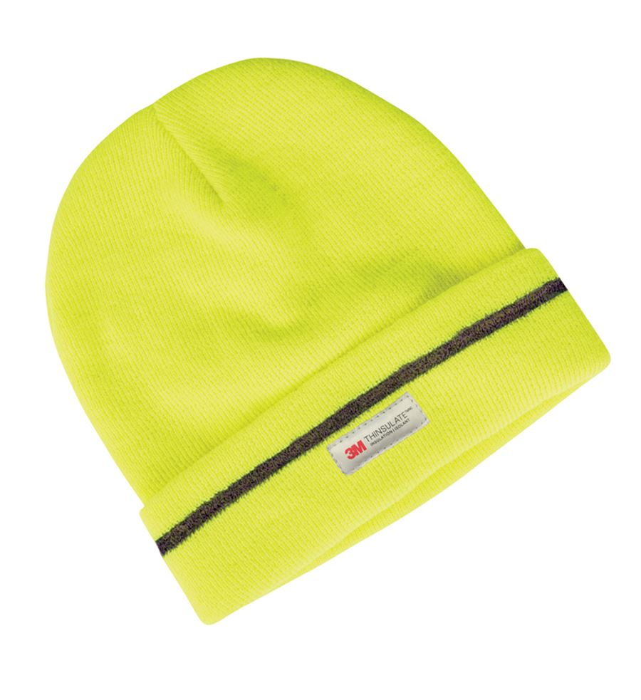 JB's FLUORO REFLECTIVE BEANIE LIME