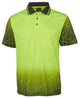JB's HI VIS S/S WEB POLO LIME/BLACK