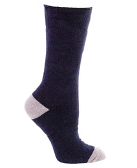 JB's WORK SOCK 3 PACK BLACK/LIME - KING