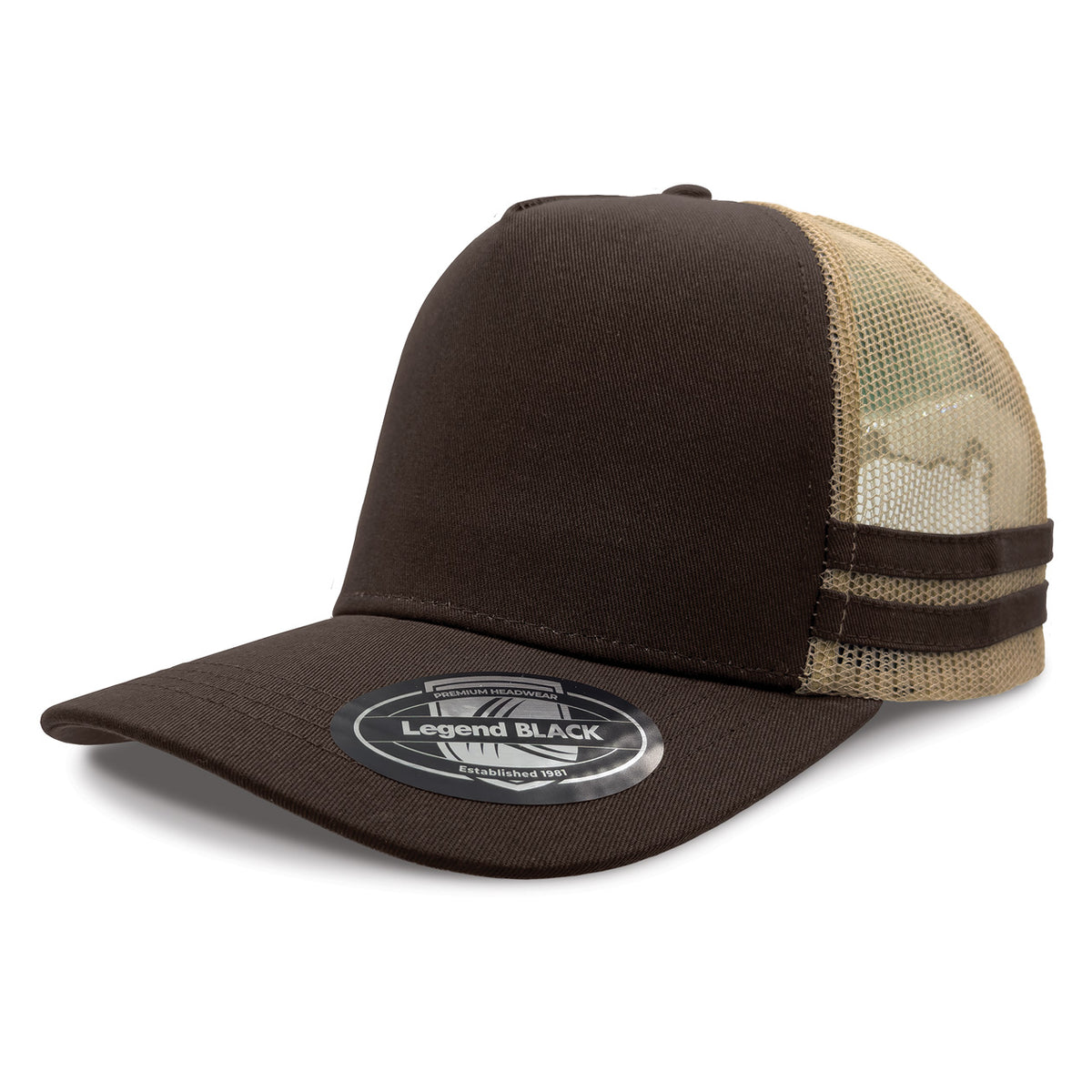 Striped Trucker