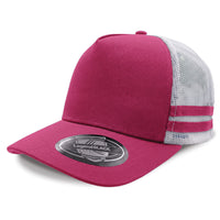 Striped Trucker