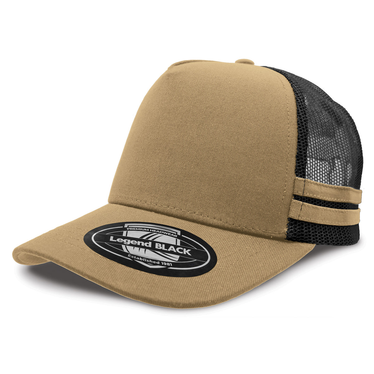 Striped Trucker